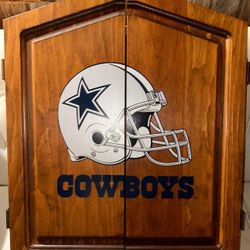 Dallas Cowboys Dart Cabinet 