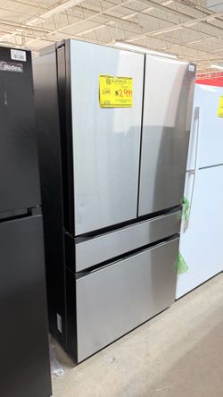 FOUR DOOR STAINLESS STEEL SAMSUNG BESPOKE REFRIGERATOR