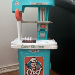 Kids Portable Kitchen 