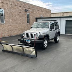 2008 Jeep Wrangler X / Snoway Plow