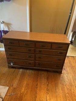 Wooden Clothes Dresser