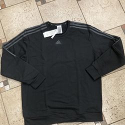 NWT Adidas Men’s Sweatshirt Black Size XL