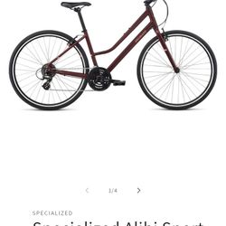 Like New Specialized Alibi Sport St Bike Size Small.