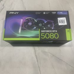 PNY NVIDIA GeForce RTX 5080 ARGB EPIC-X RGB OC Graphics Card