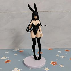 NEW Sexy 1/7 28CM Anime Bunny Girl Statue Anime Game Girl Figure Statue Toy