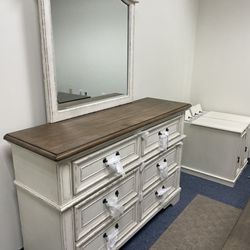 Brand new Farmhouse dresser and mirror