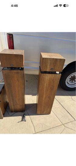 JBL S109 AQUARIUS IV Pair LE8T/LE20 2 WAY 2 SPEAKER System -