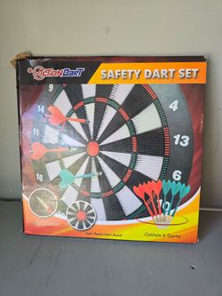 Brand New Action Dart Safety Dart Set