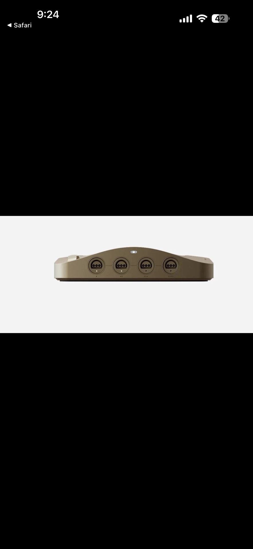 Brand new gold Analog Special edition Nintendo 64