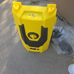 New pressure washer