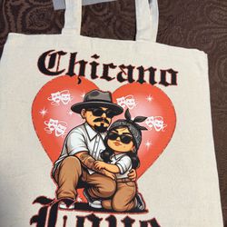Chicano Love Tote Bag