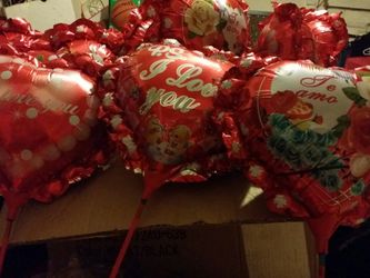 9 inch valentine balloons
