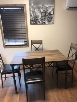 Comedor 4 sillas nuevo