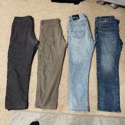 Cargos and Jeans