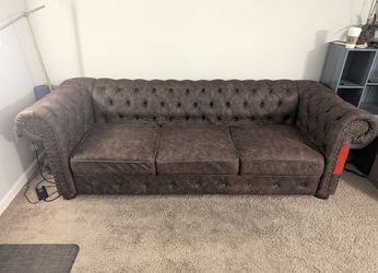 Brown Chesterfield Sofa