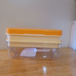 NEW Ice Maker Kit w/2 Stackable Trays, Bin & Scoop 