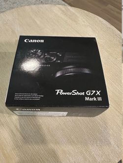 Canon g7x mark III