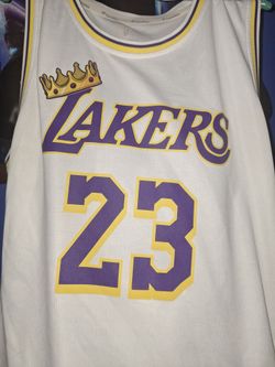 Lakers #23 LeBron James Fanatics Jersey