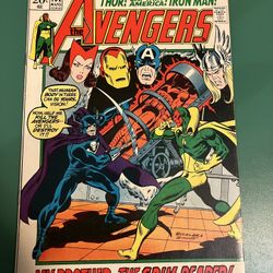 1972 Bronze Age Avengers #102 Comic Book 