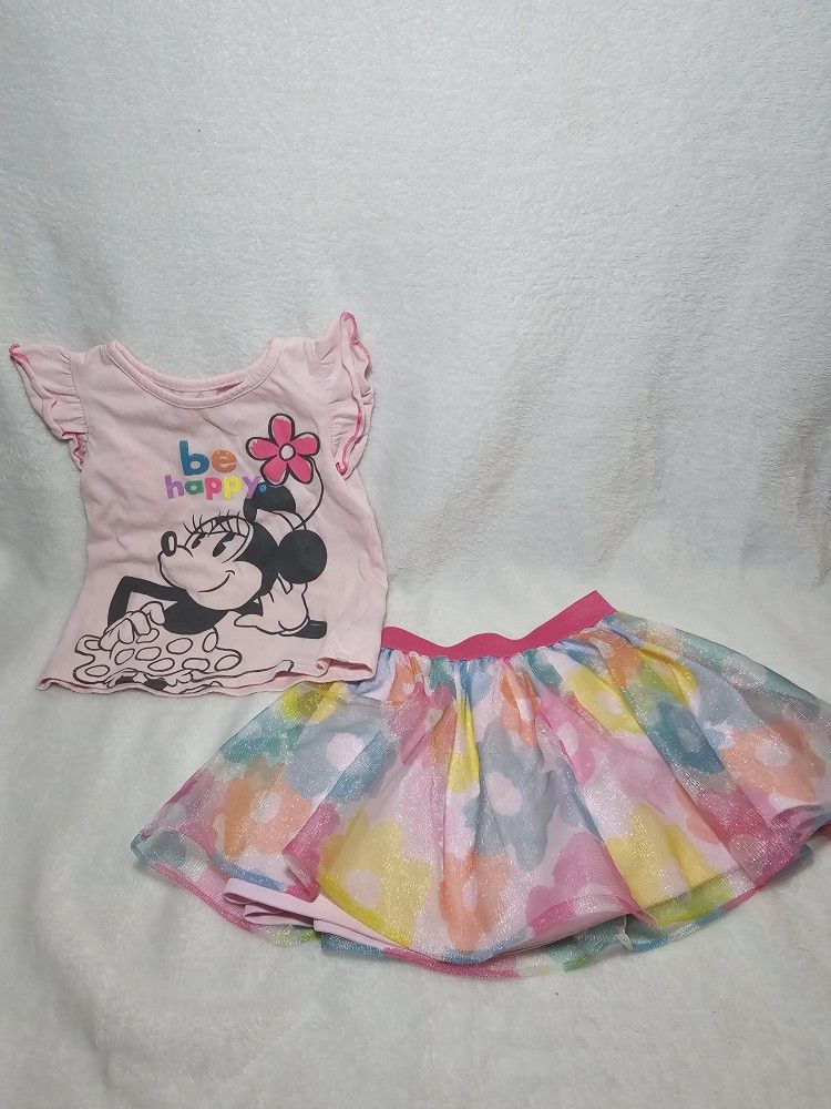 Disney Baby Minnie Outfit Set