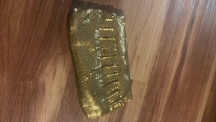 Mesh Whiting & Davidson Bags: Gold Coin Purse