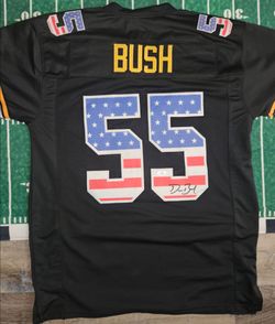 Pittsburgh Steelers Devin Bush #55 Signed Jersey