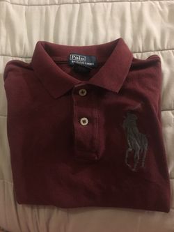 Boys Big Pony Polo Size 4