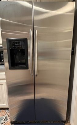 GE Stainless Steel Side-by-Side Refrigerator