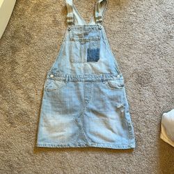 Girls Oshkosh Jean Skirt Overalls 