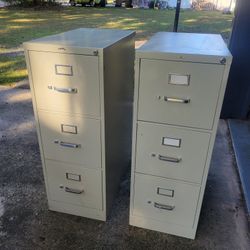 Solid Metal Filing Cabinets