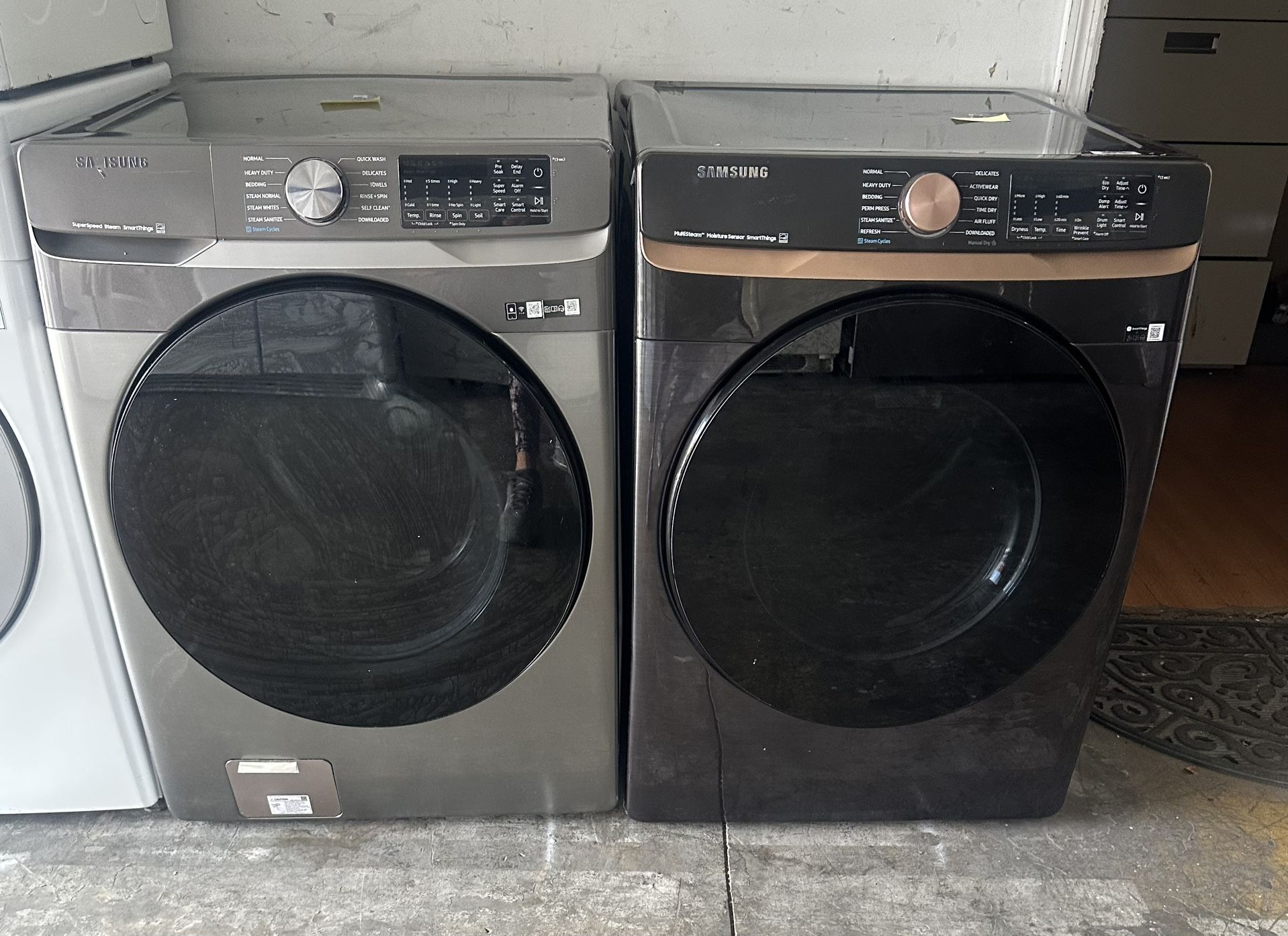 Washer And Dryer Set