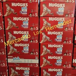 Huggies Size 5 Little Movers 156 Pañales Diapers❗️Nuevos Firm Price