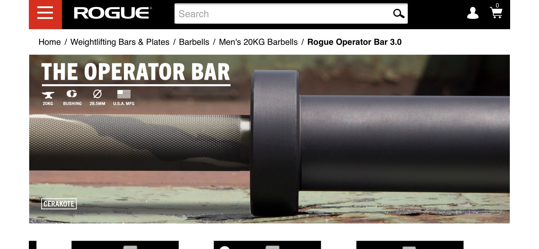 ROGUE OPERATOR BAR 3.0