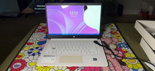 HP 14” Laptop Snowflake White
