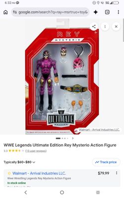 WWE Ultimate Edition Rey Mysterio Action Figure