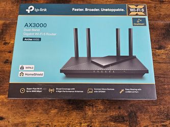 tp-link AX-3000 Wi-fi 6 Router