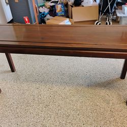Rosewood Oriental Console Table 