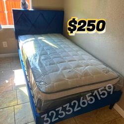 Twin Size Bed And Mattress 