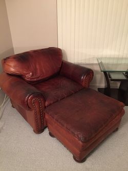 Genuine Leather Sofa Set.