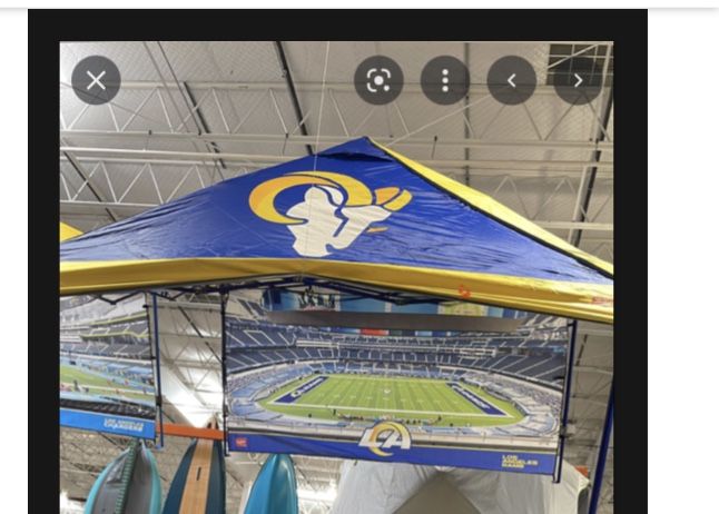 Rams Tailgate canopy Brand New