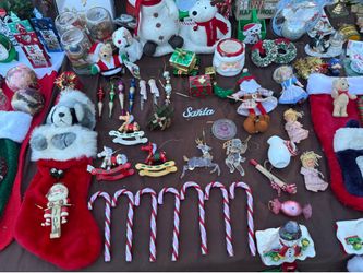 Huge Christmas Decoration Lot