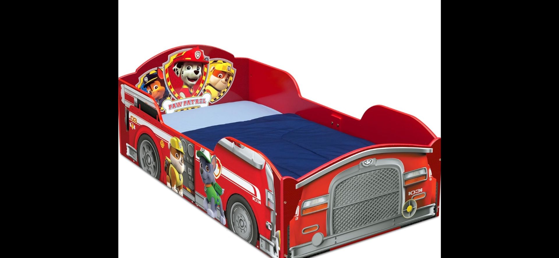 Delta _ Paw Patrol Toddler Bed Wood