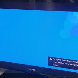 32" Tv Sony 