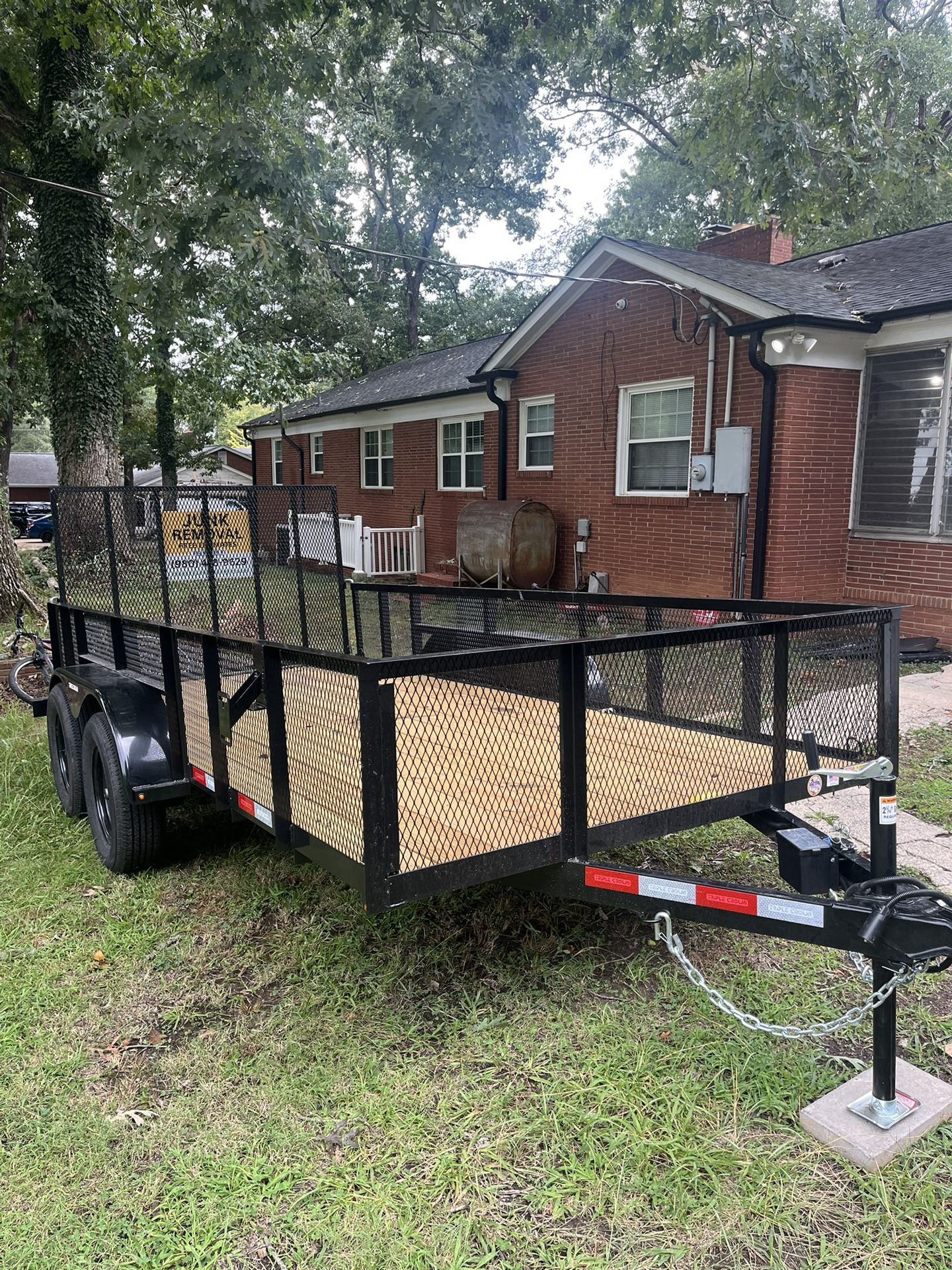 2025 Triple Crown 6.4x14 tandem axle