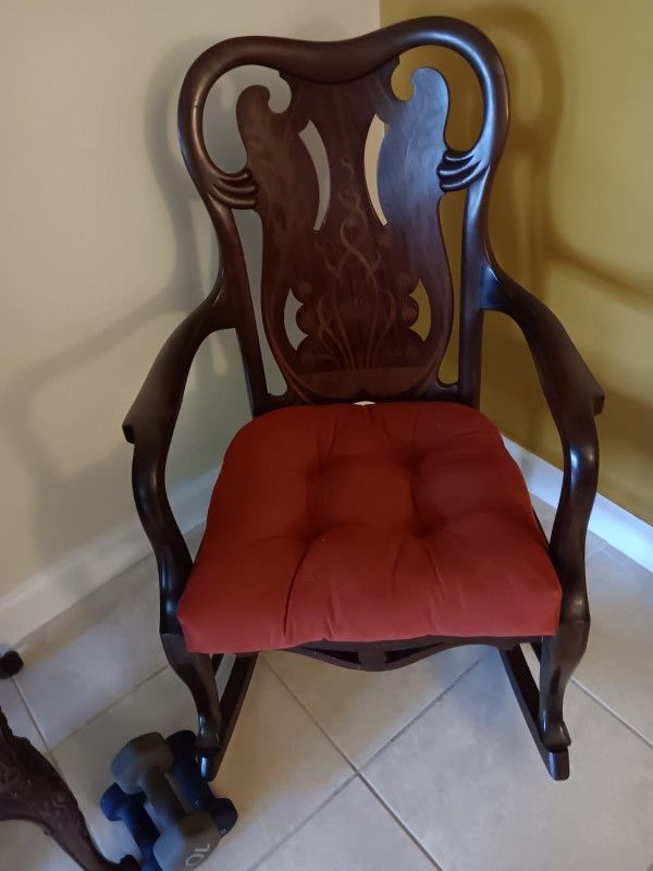 Antique Wooden Rocker