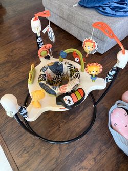 Baby Activity Jumper with Safari Toys