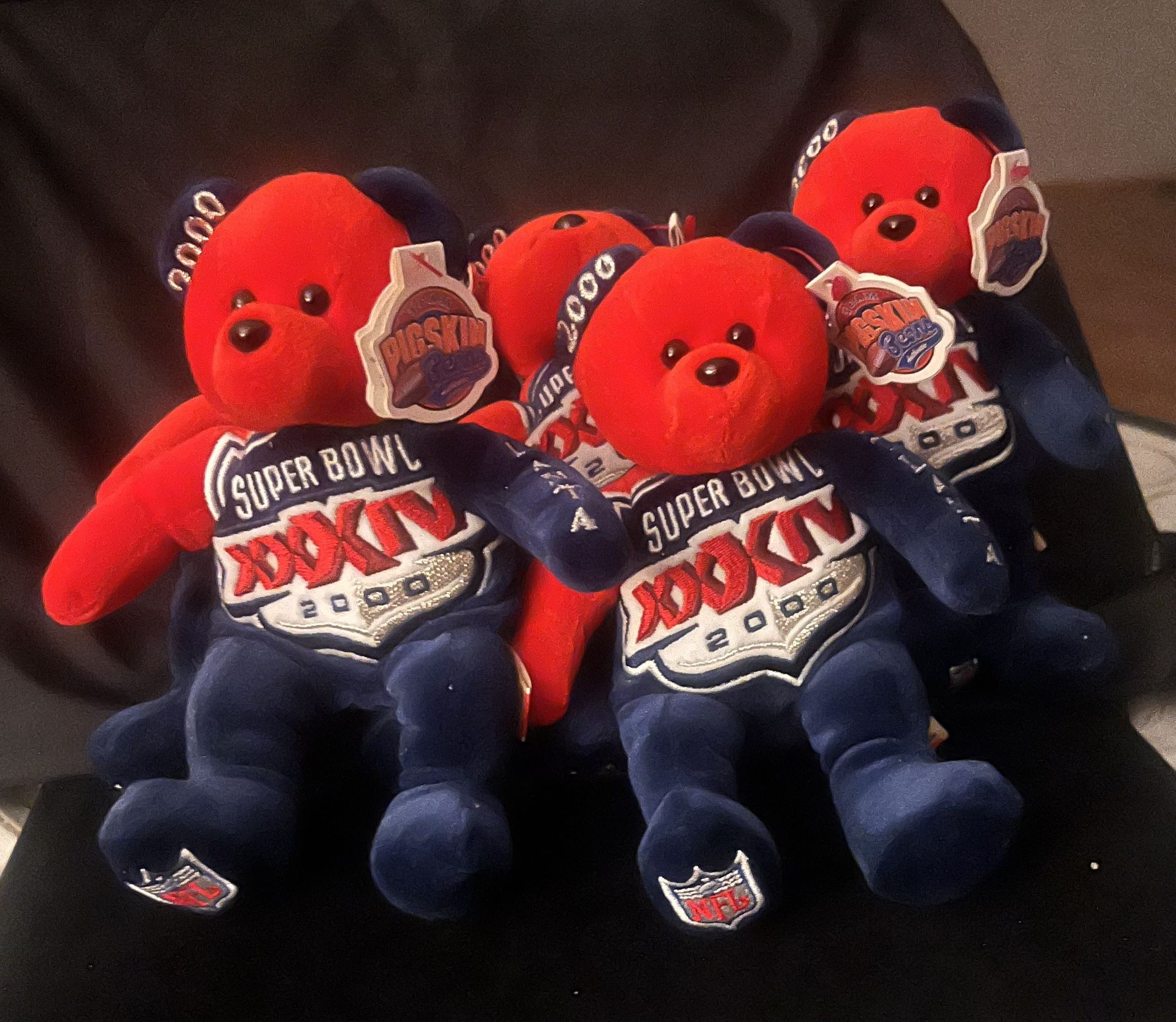 VTG 2000 Atlanta Super Bowl XXXIV Pigskin Bears Team Memorabilia