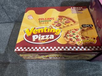 Pizza squishy crunchy