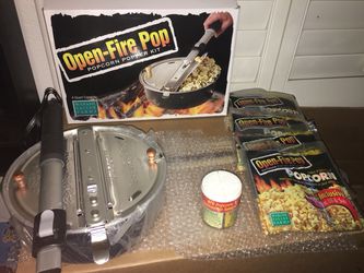 Open Fire Pop Popcorn Popper Kit