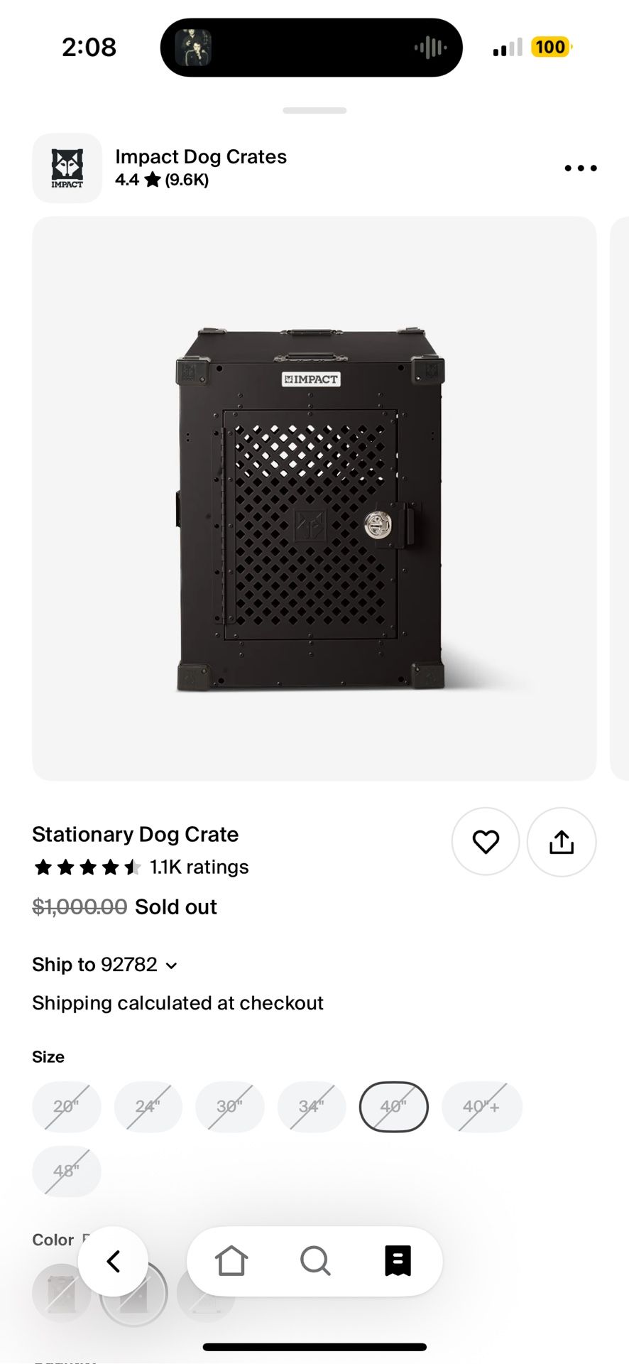 Impact Crate